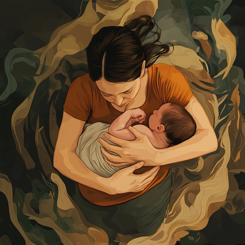 Растяжки после родов