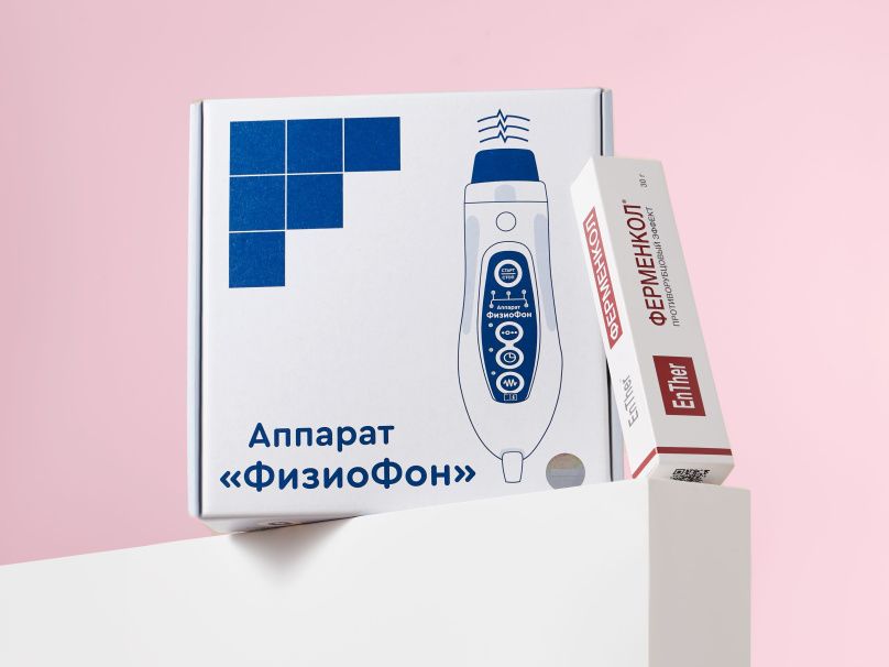 Комплект Ферменкол гель 30 г + ФизиоФон для фонофореза