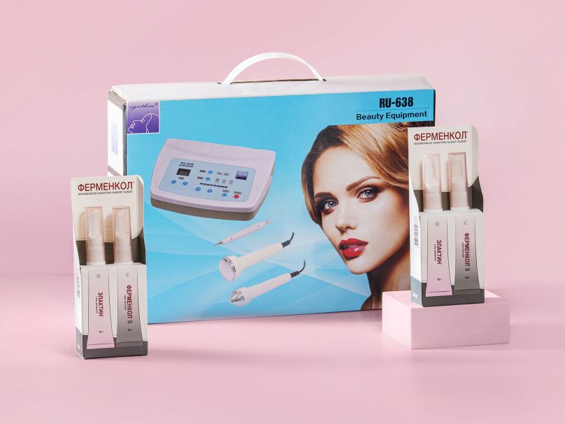 Комплект Ферменкол Элактин 2 шт. + SuperSonic для фонофореза