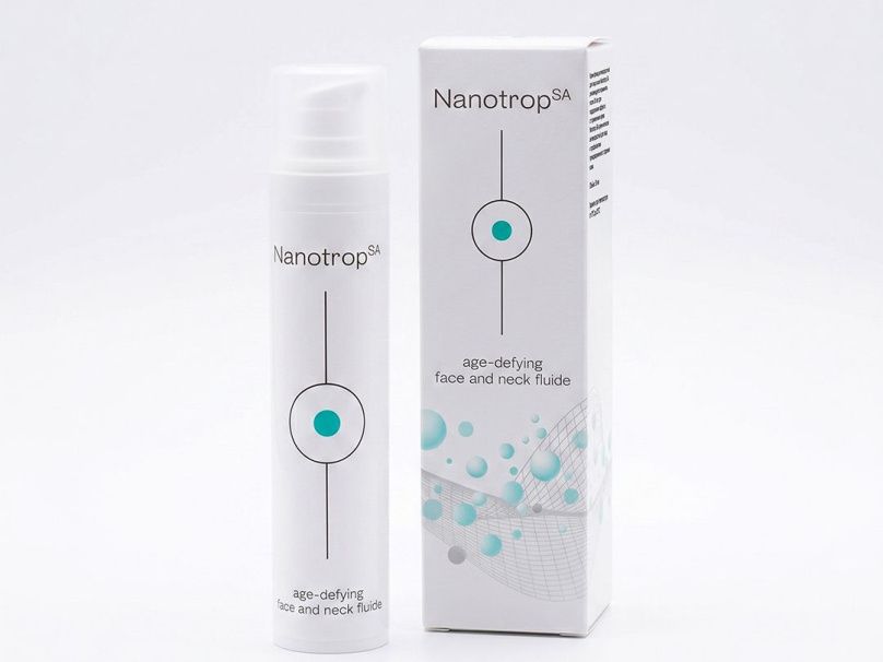 Крем-флюид антивозрастной для лица и шеи Nanotrop SA