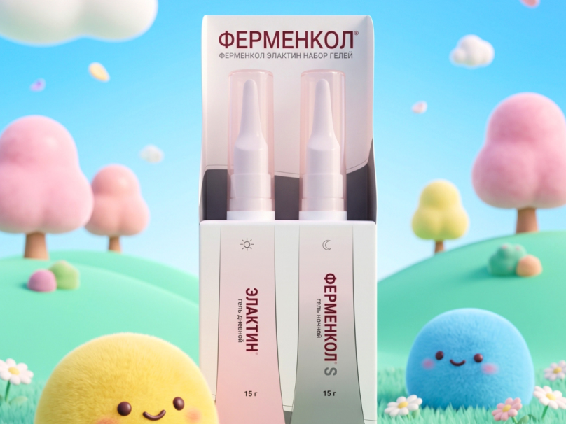 Ферменкол Элактин от растяжек и атрофических рубцов
