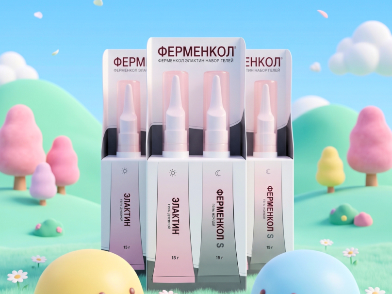 Комплект: Ферменкол Элактин 3 шт.