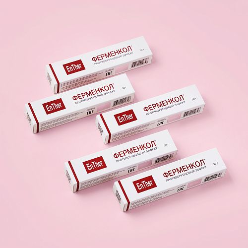 Комплект: Ферменкол гель 30 г 5 штук