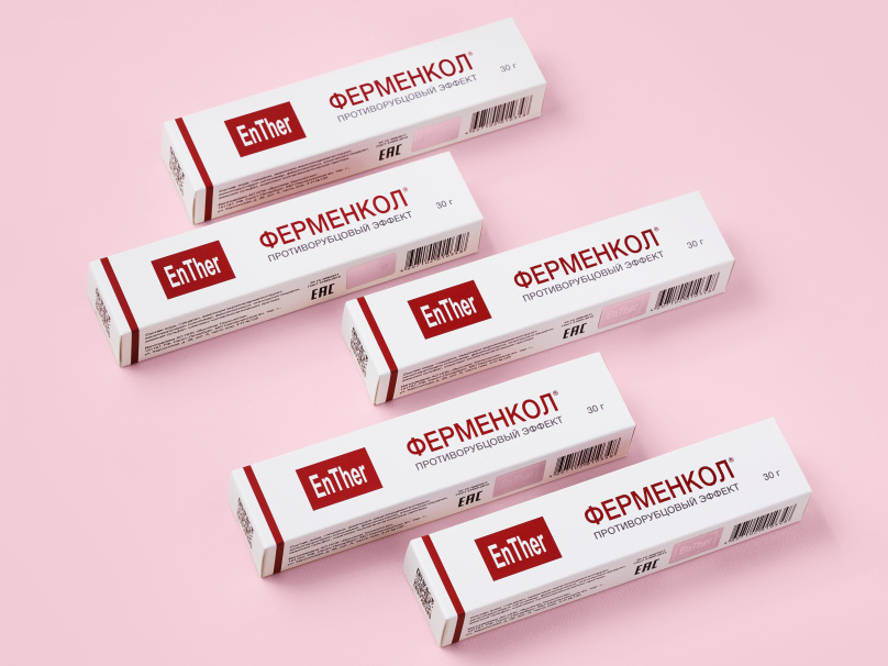 Комплект: Ферменкол гель 30 г 5 штук