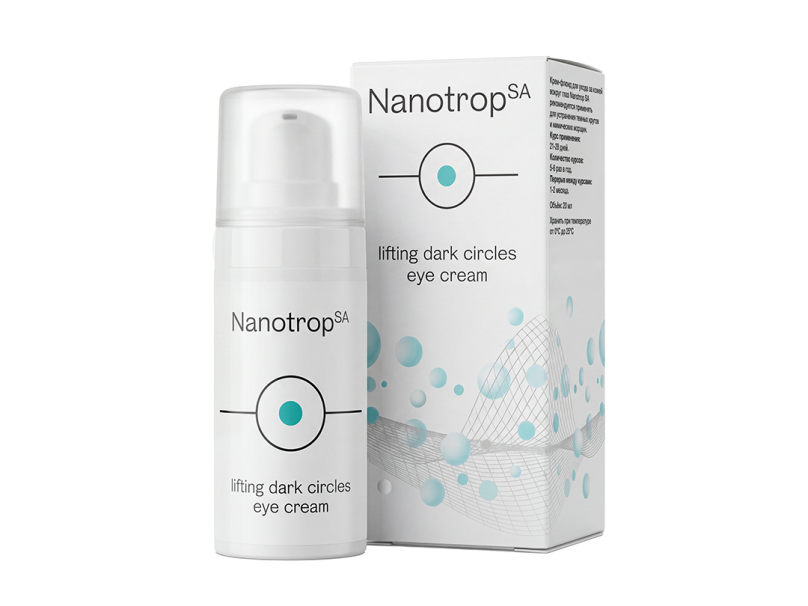 Крем-флюид для ухода за кожей вокруг глаз Nanotrop SA